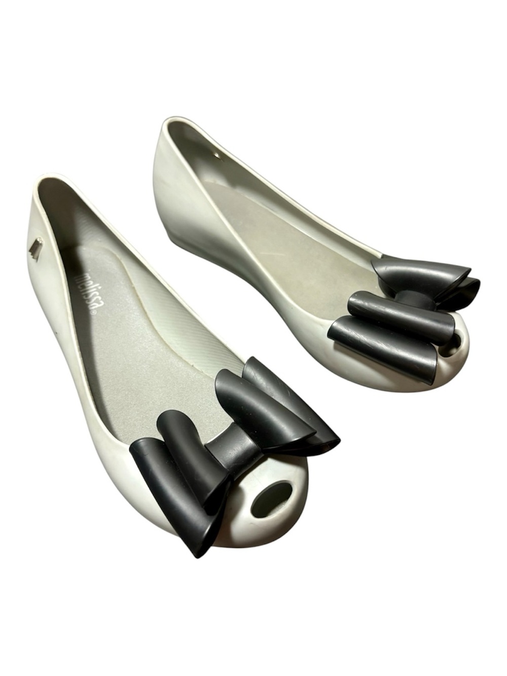 MINI MELISSA Ultragirl Classic Bow Ballet Flats